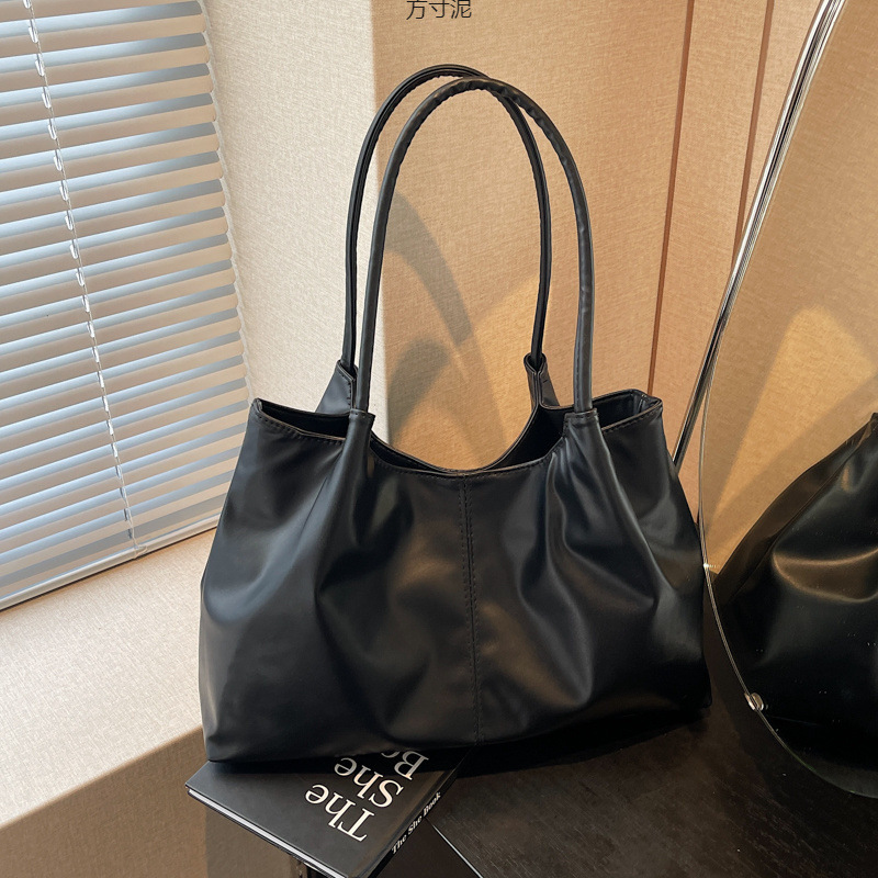 MZ 2025 Autumn Korean Japanese Style Large Tote Bag for Women Casual Commute Shoulder Handbag