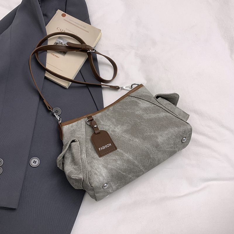 Women's Large Capacity Minimalist Underarm Shoulder Crossbody Commuter Bag 2025 Autumn New - Image 4