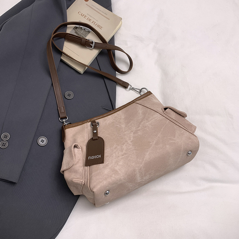 Women's Large Capacity Minimalist Underarm Shoulder Crossbody Commuter Bag 2025 Autumn New - Image 2